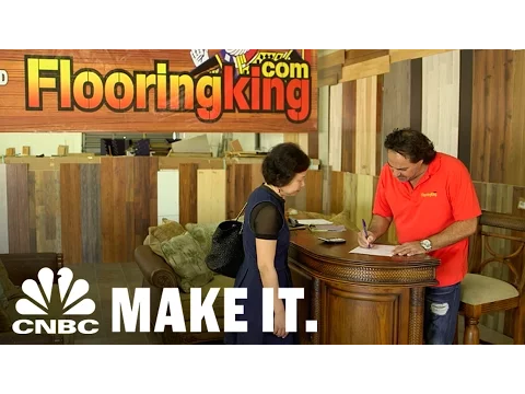 How The Flooring King Turned $400 Into A Multimillion-Dollar Company | CNBC Make It.